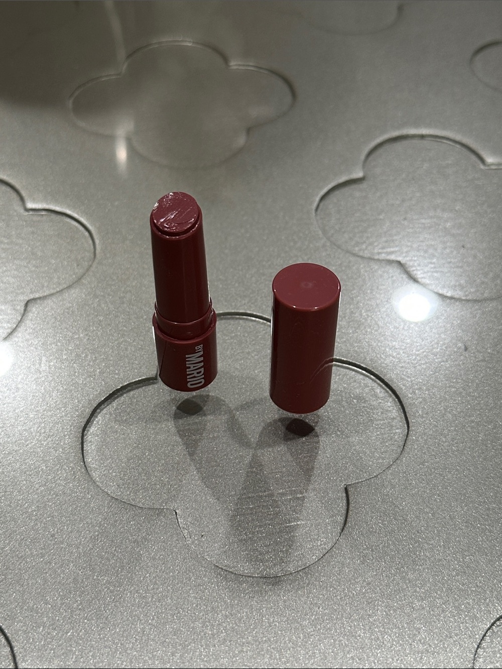 Makeup By Mario Deep Rose Red Lipstick